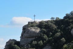 Creu de Sant Miquel - nedostali sme sa naň, odtiaľto je Montserrat najkrajší