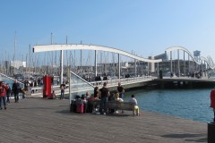 Rambla de Mar - koniec Rambly