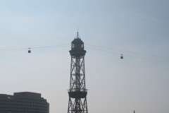 Lanovka z prístavu na Montjuïc