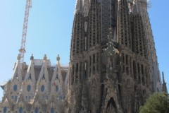Pohľad z Plaça de Gaudí