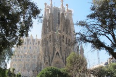 Pohľad z Plaça de Gaudí