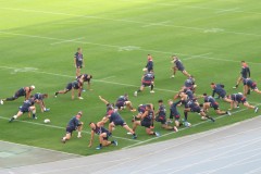 Rugbysti trénujú