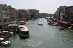 Pohľad z Rialta na Canal Grande