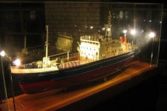 Model nákladnej zaoceánskej lode