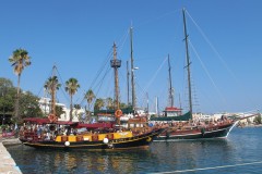Fotogenické lode v prístave