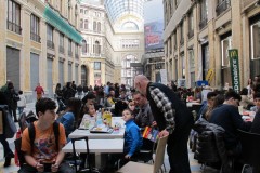 Vnútro Galleria Umberto I