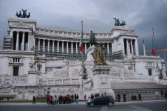 Altare della Patria - Oltár Vlasti, alebo aj Písací stroj