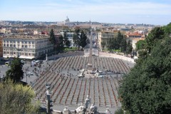 Výhľad od Villa Borghese