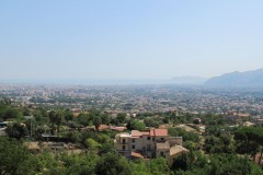 Pohľad na Palermo od Monreale