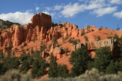 Red Rock cestou k Bryce