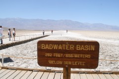 Badwater basin - najnižšie položené miesto v USA