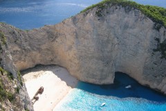 Ikonická pláž Navagio